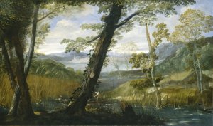 Annibale Carracci's River Landscape, 1590.