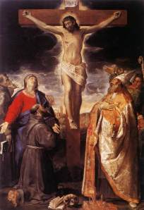 Annibale Carracci's Crucifixion for S.M. della Carita. 1583.