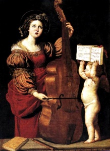 Domenichino's St. Cecilia, 1617-1618.